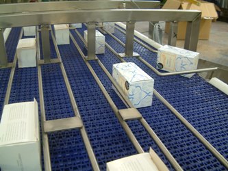 plastic belt conveyor to sort tea